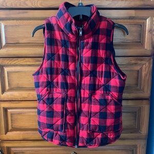 Plaid Vest